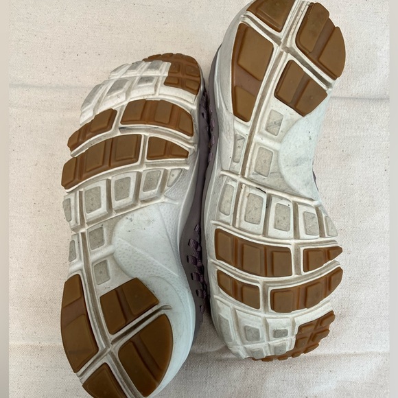 Vtg NikeAir FootscapeN7 woven shoe. Gray weave/NutmegTan suede,white sole. Sz9.5 - Picture 4 of 4